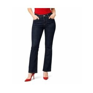 Earl Jeans Size 9 Blue Denim Embroidered Boot Cut Low Rise Stretch Y2K Classic